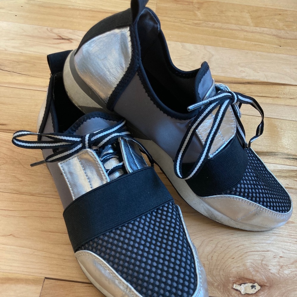 Metallic Sneakers